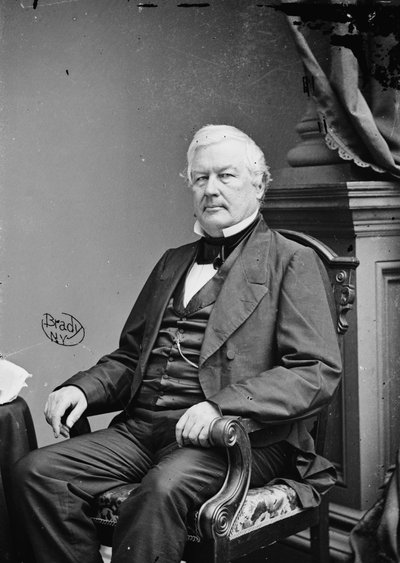 President Millard Fillmore, 1855-65 by American Photographer